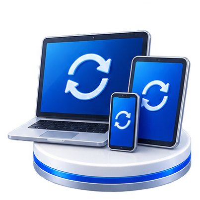 Synchronisation sur tous vos appareils